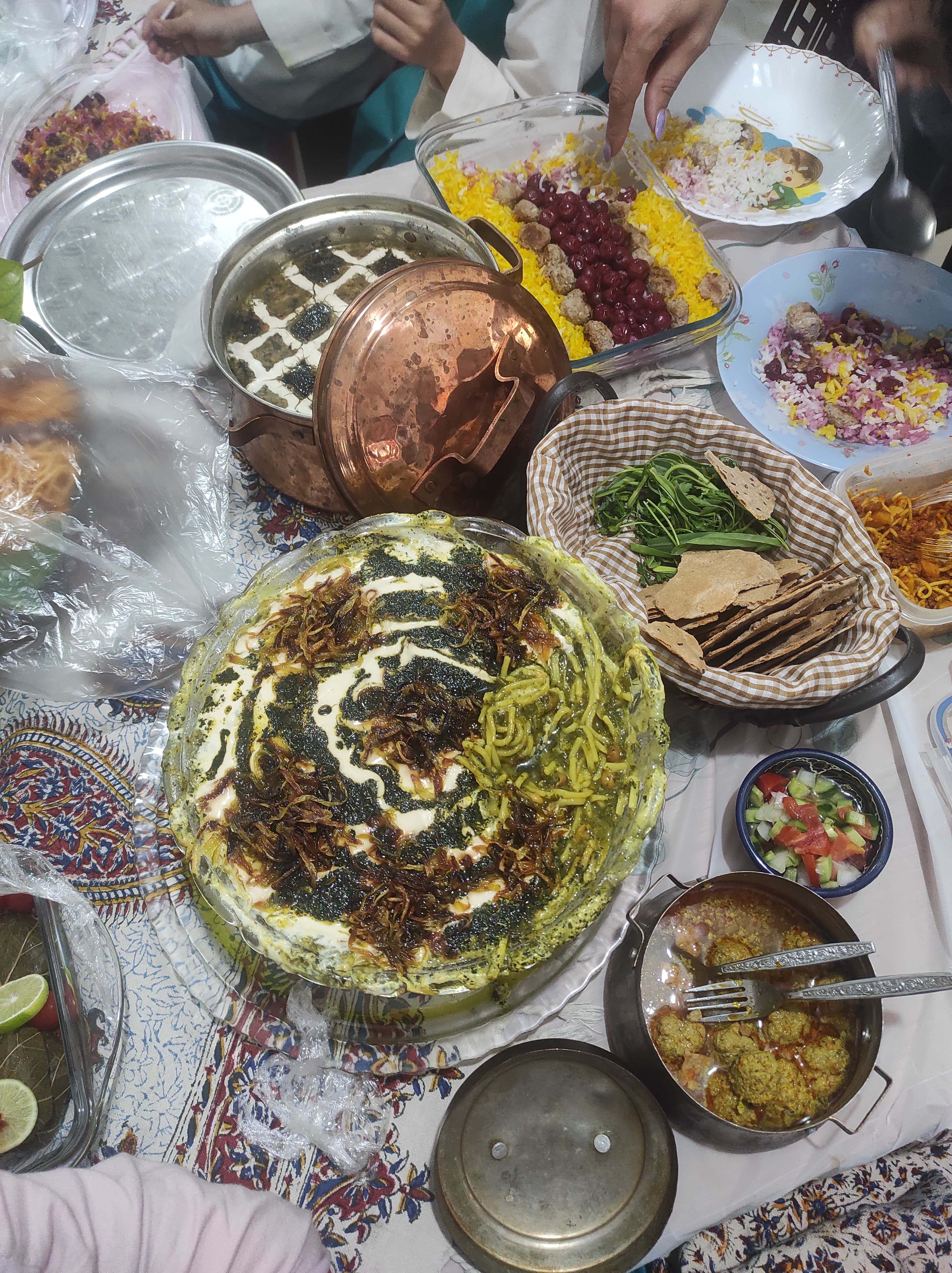 جشنواره غذای سنتی و حضور خانواده ها