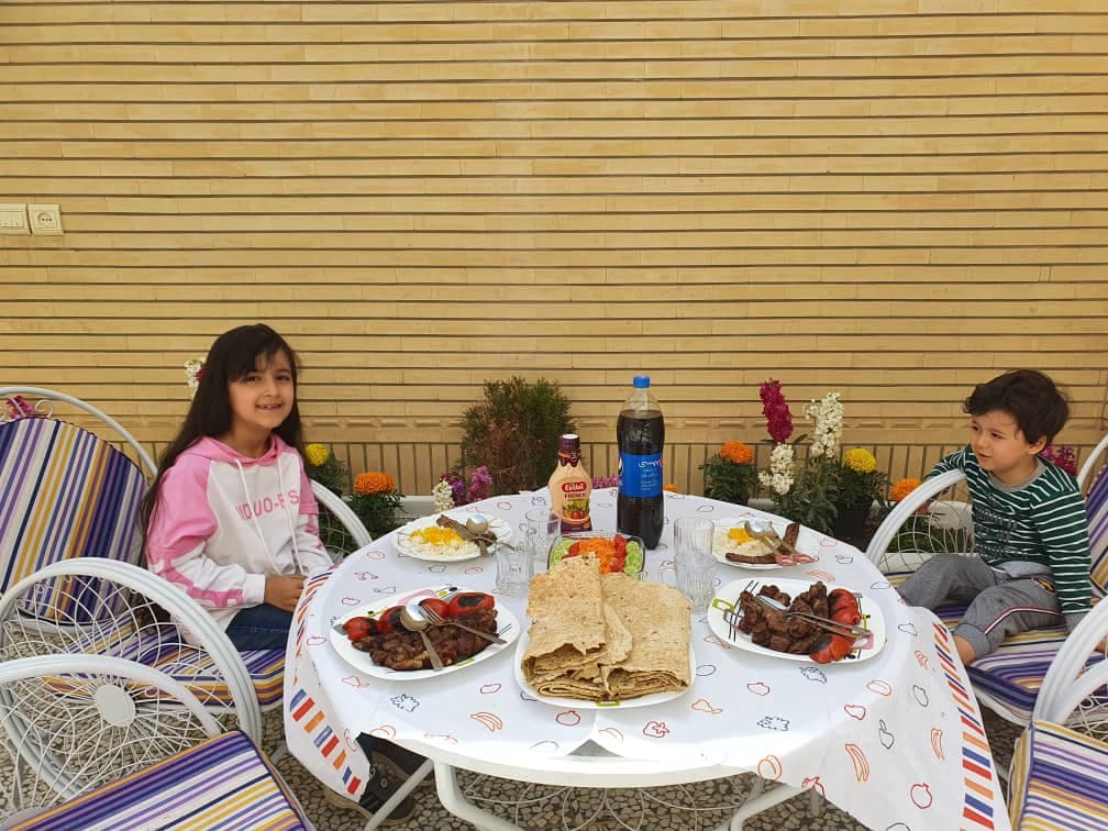 سیزده بدر خانگی ( در_قرنطینه)